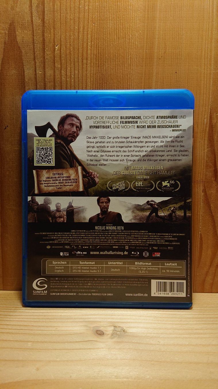 Tutti i DVDs: WALHALLA RISING Blu-Ray Uncut – Usato da Wilderswil venduto da Exebub 1