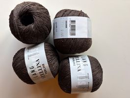 4 Knäuel Stellina Perline Langyarns