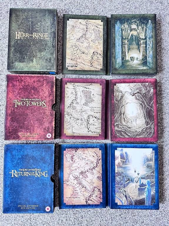 Tous les DVDs: Herr Der Ringe -- Extended Edition – D'occasion à Zürich par Zebiglebowski 2