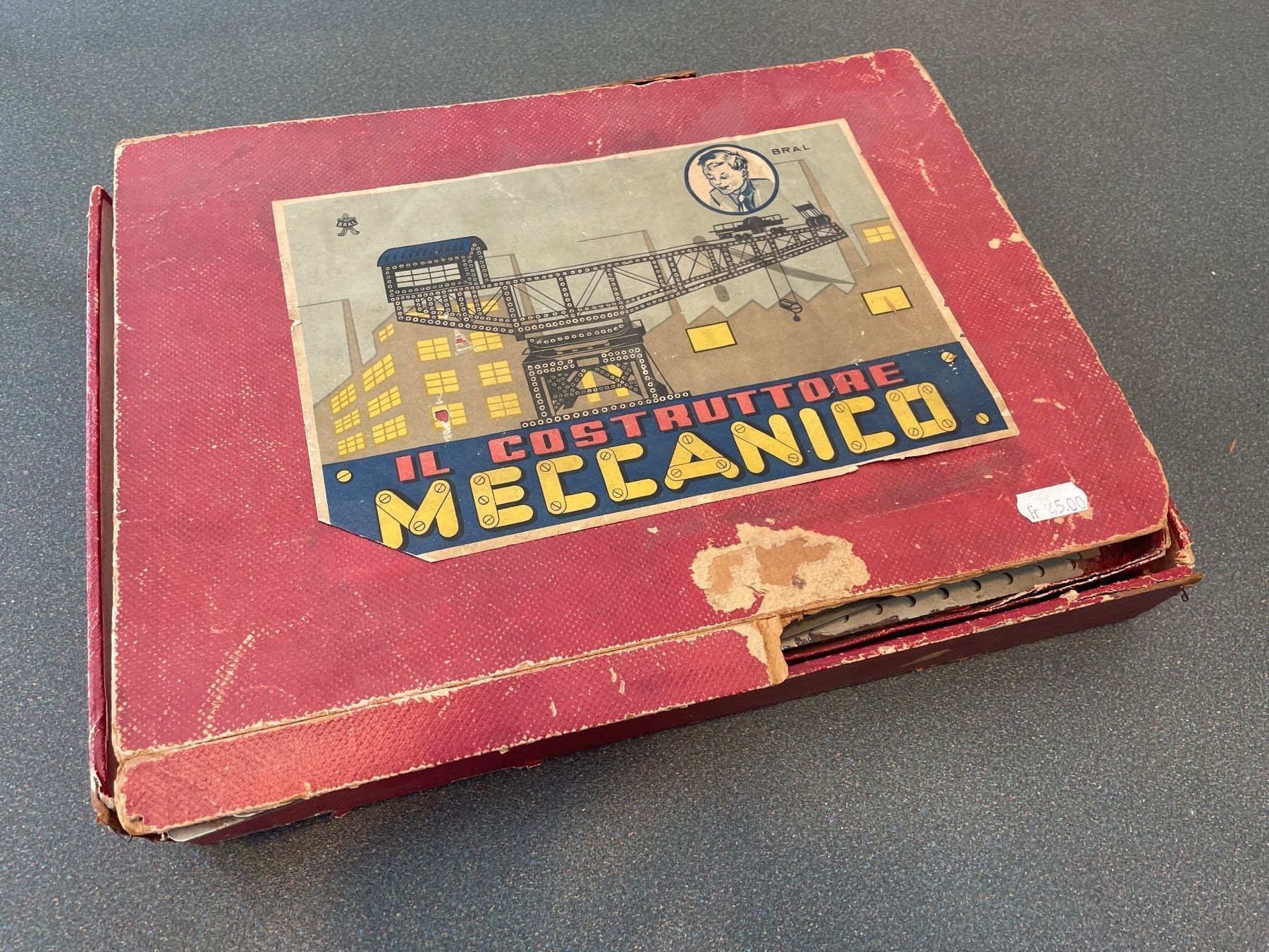 Meccano Kit di costruzioni: Bral costruttore meccanico Set meccano – Usato da Chiasso venduto da Carrara-Modellismo 2