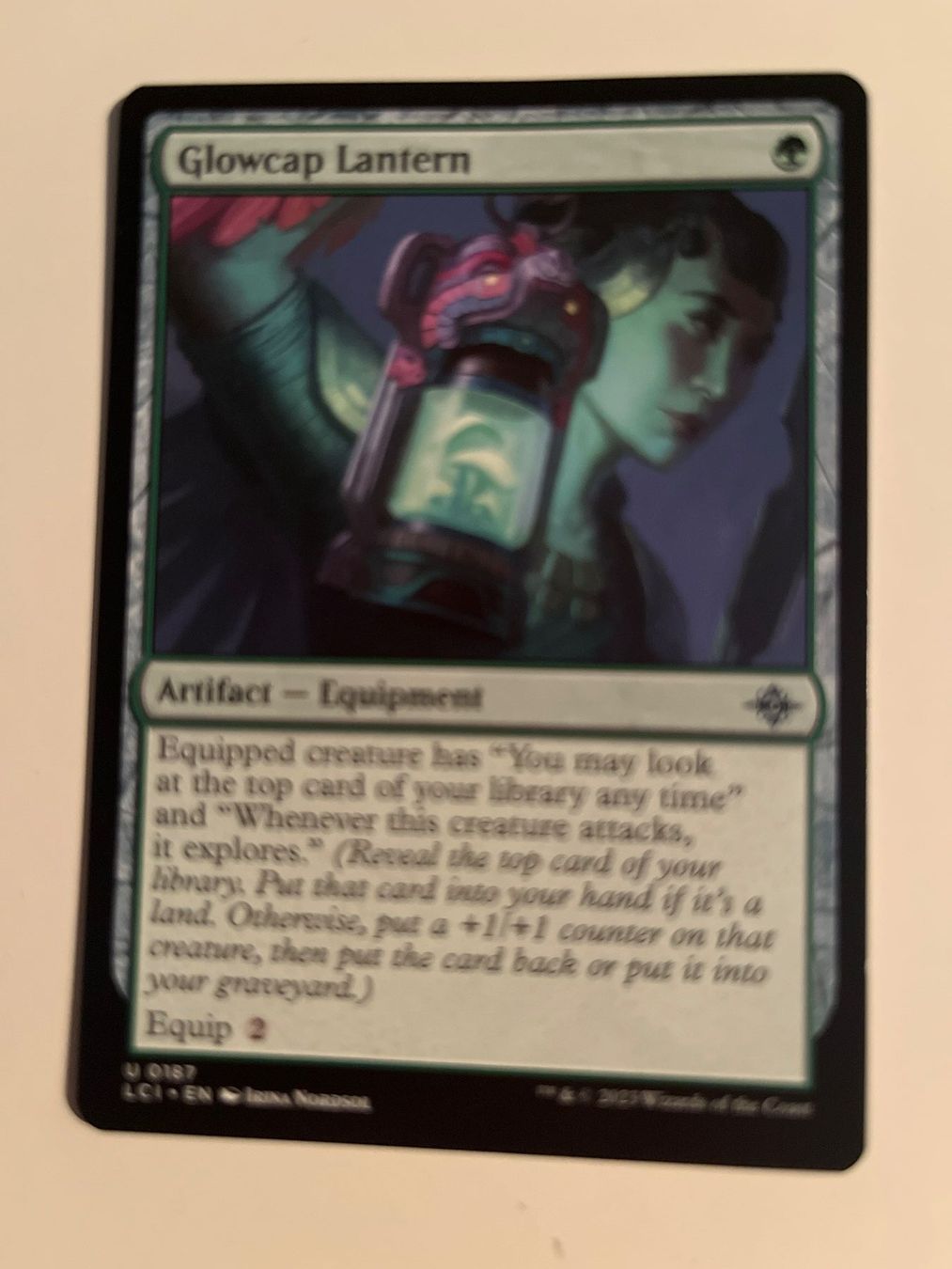 Magic The Gathering Sammelbilder & Trading cards: 1 x Glowcap Lantern - Magic: The Gathering - MtG – Gebraucht aus Kriens von Shadi1980