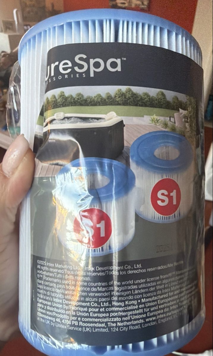 Intex Sanitari: Filtre Intex PureSpa Type S1 – Nuovo e nell'imballaggio originale da Boncourt venduto da Gonelle