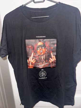 Vagabond T-Shirt Schwarz