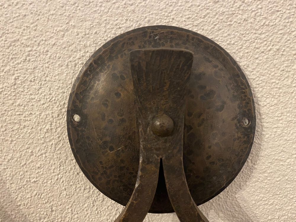 Kerzenständer: Wandkerzenhalter metall - Antik – Gebraucht aus Buochs von 49er 1