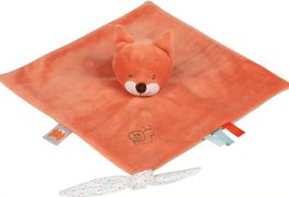 NATTOU Grosses Schnuffeltuch Oscar der Fuchs orange