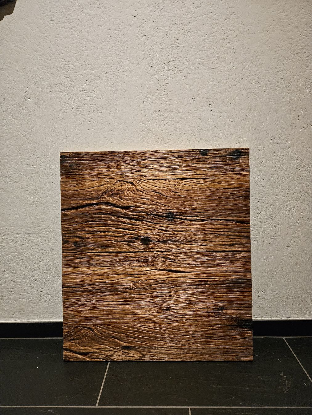 Articoli in legno: 3D Reliefplatte Echtholzfurnier Lärche geräuchert – Nuovo (secondo la descrizione) da Bertschikon Gossau venduto da simla09