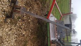 Schneepflugplatte / plaque de  chasse neige