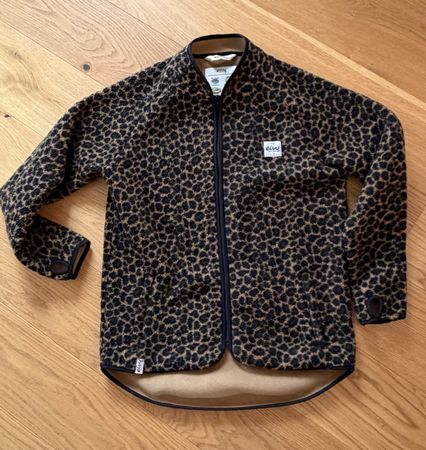 Eivy Fleecejacke Gr. 40 leopard neuwertig Winter outdoor