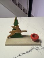 Alte Holz Weihnachtsfigur Erzgebirge
