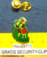 BLACK-FORREST VOLKSTANZ-PAAR PIN GLASIERT