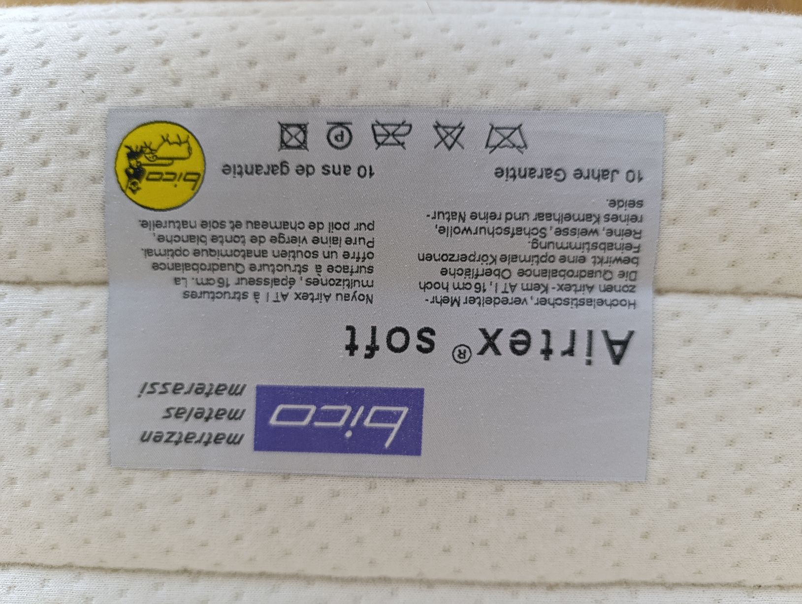 Bico Materassi: Matratze Bico Airtex Soft – Usato da Liebefeld venduto da cyklist 1