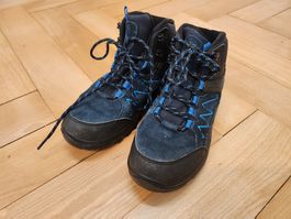 Wanderschuhe 46 Nord blau schwarz  Wasserdicht Gr. 37