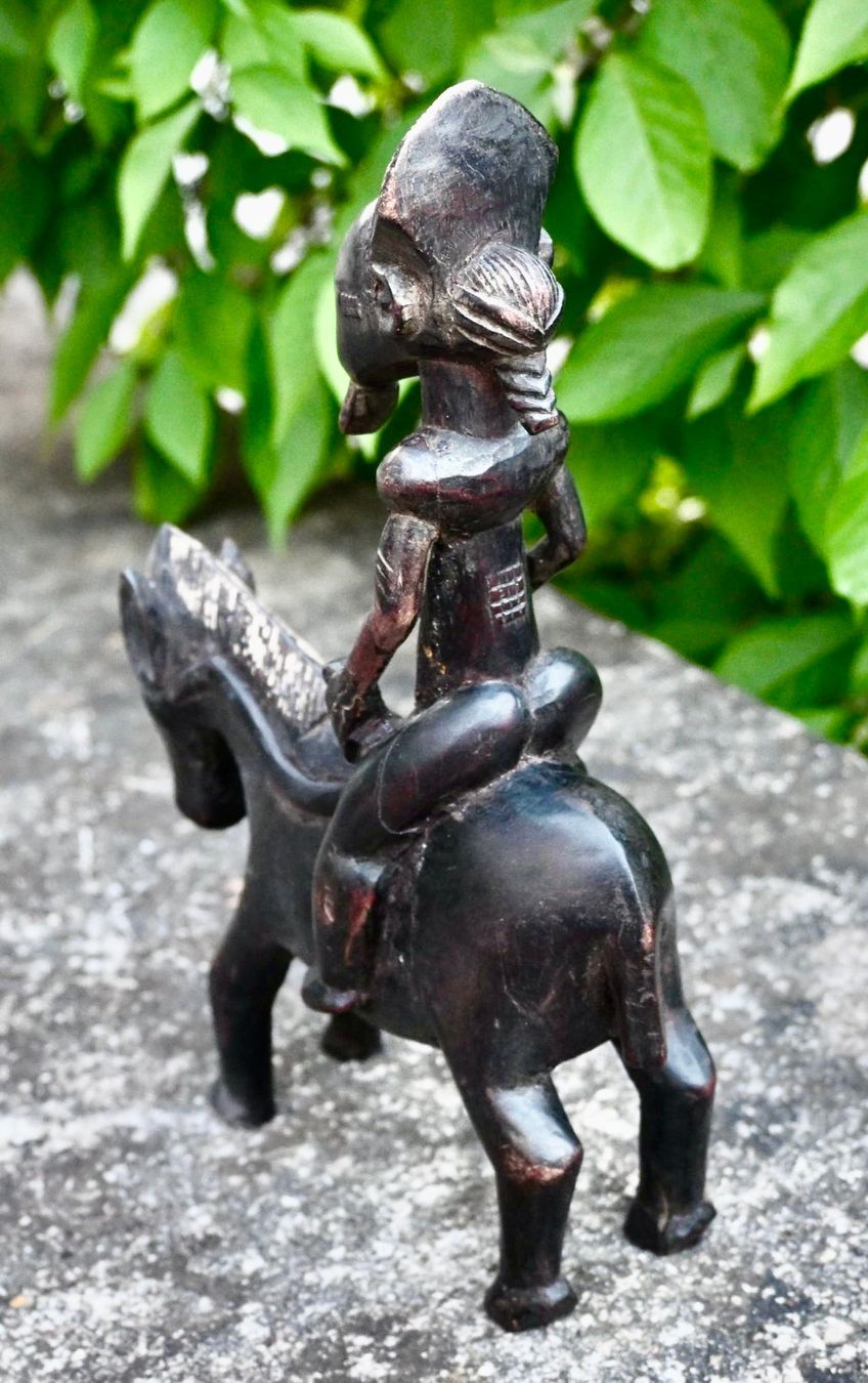 Skulpturen & Statuen: alte afrikanische Reiterstatue SENUFO  H 35.5cm Z156 – Gebraucht aus Pfaffhausen von mono_rec 5
