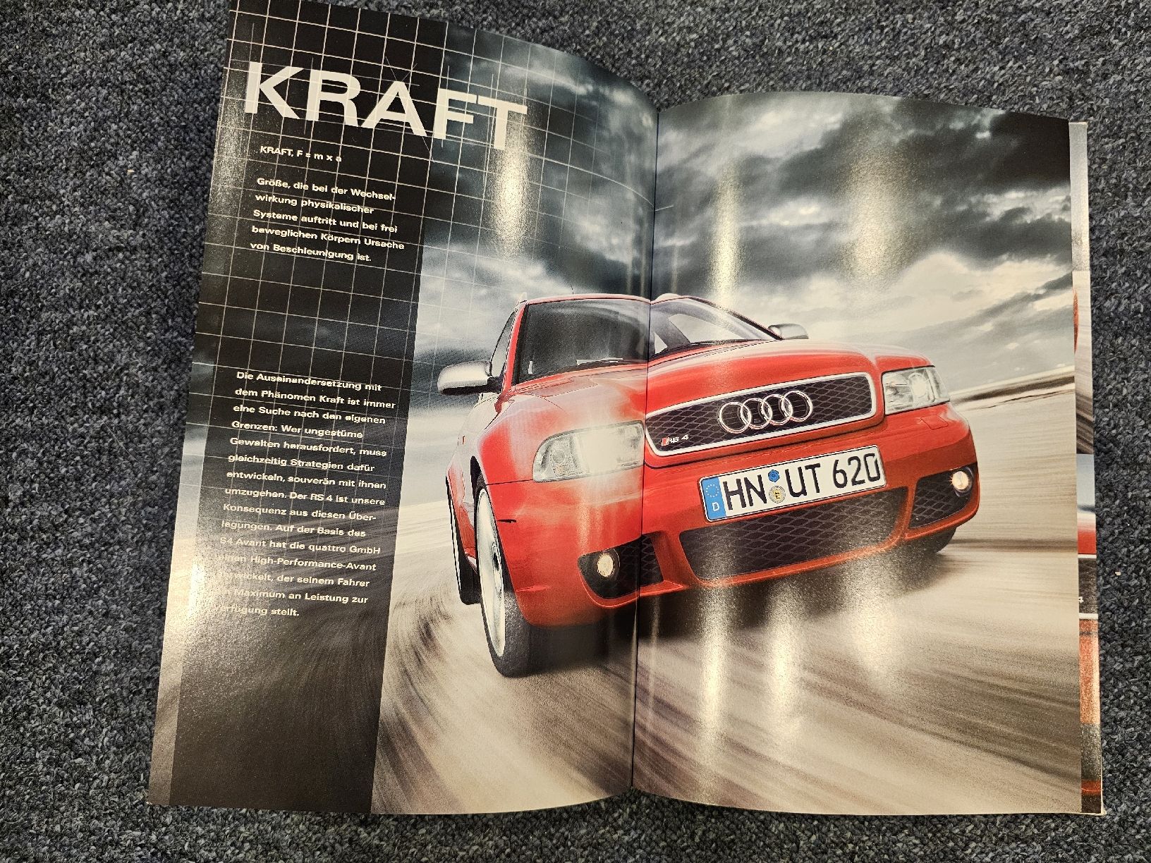 Audi Documenti: AUDI RS4 B5 Prospekt – Nuovo (secondo la descrizione) da Steffisburg venduto da RnPerformanceShop 1