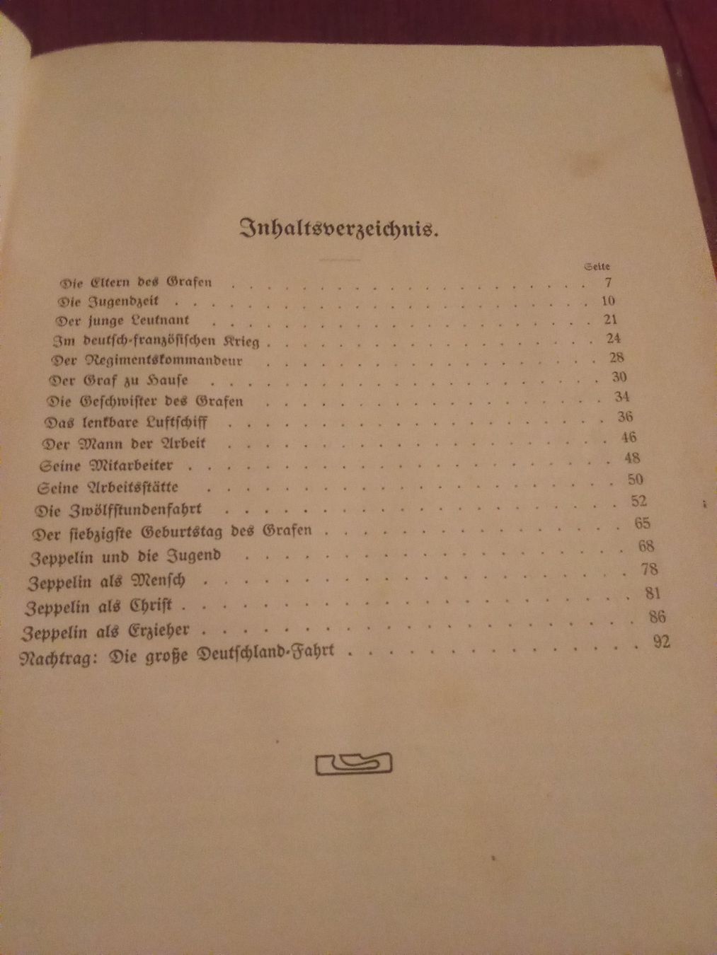 Bücher: A. Vömel: Graf Ferdinand von Zeppelin-Ein Mann der Tat 1908 – Gebraucht aus Remetschwil von Privatflohmi 6