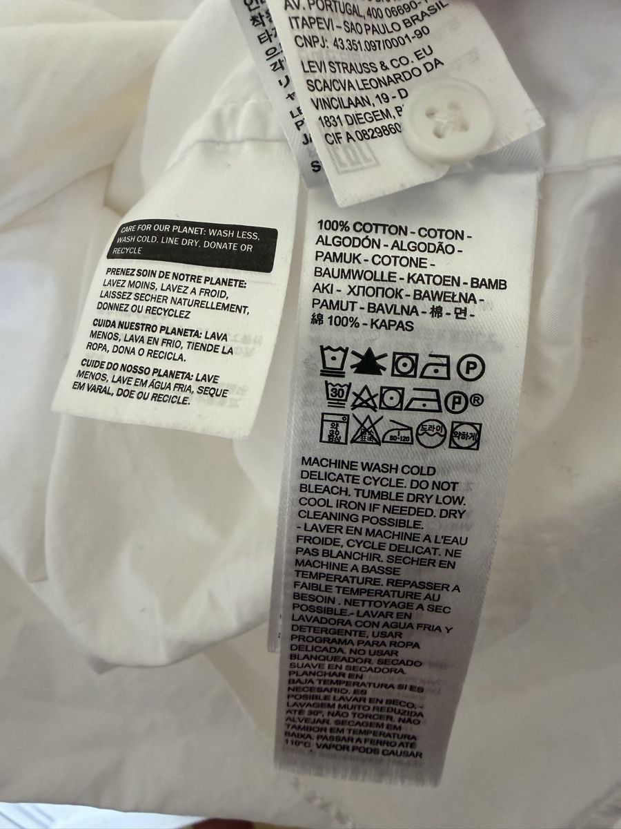 Camicette: Levi’s cotton blouse – Usato da Lausanne venduto da jud_fvj7 2