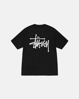 Basic Stüssy Tee Schwarz XL