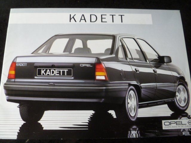 Opel Documenti: Opel Kadett Prospekt 1986 – Usato da Zofingen venduto da sosalinos01 2