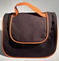 Nécessaire braun-orange – praktisch & kompakt