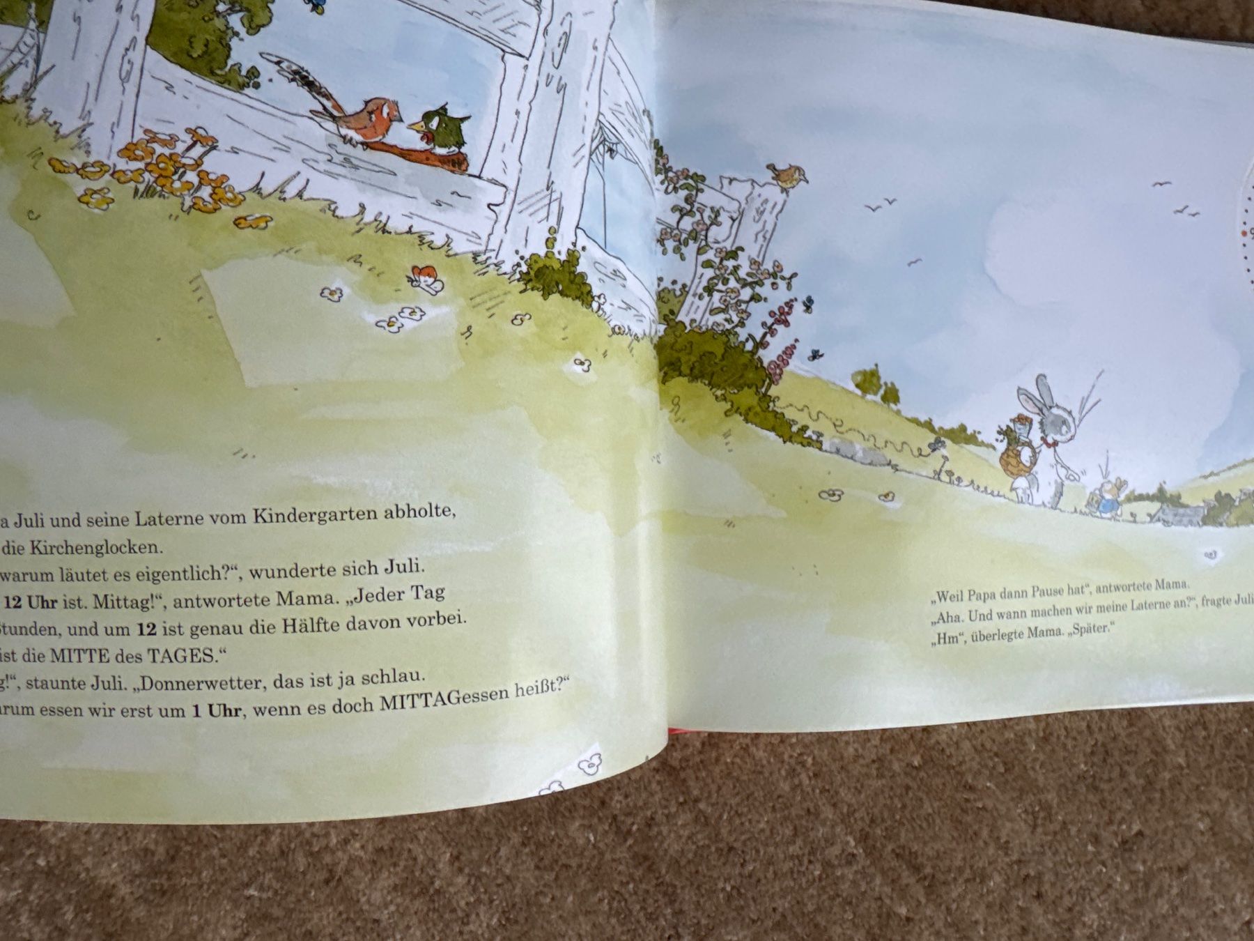 Libri: Juli Löwenzahn - Von morgens bis abends Abenteuer – Nuovo (secondo la descrizione) da Aarau venduto da Kilauea 4