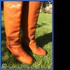 Scarpe da donna: Elegante Damen Lederstiefel – Usato da Bremgarten b. Bern venduto da Milota0 3