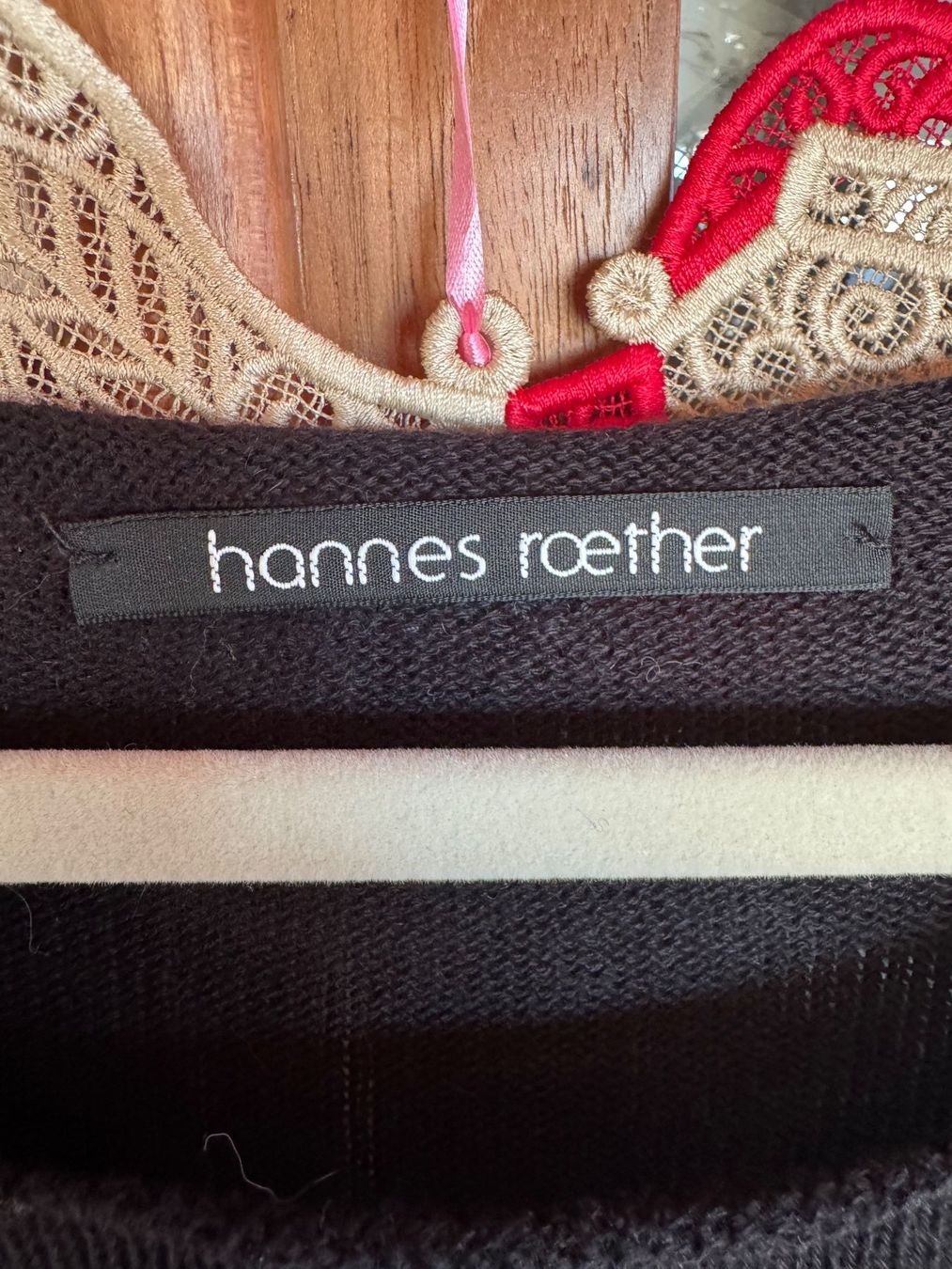 Hannes Roether Vestiti: Hannes Roether Strick-Kleid, Grösse S, Schwarz, Winter-Look – Usato da Oberrohrdorf venduto da maggys15 2