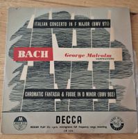 Bach Schallplatte mit George Malcolm - Ein Muss für Sammler