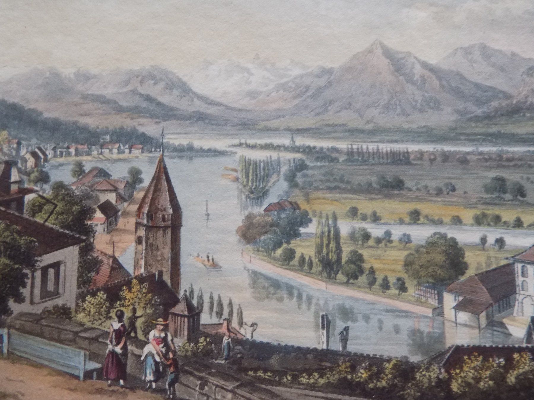 Gravures: The environs of Thun – D'occasion à Risch par Rischli15 8
