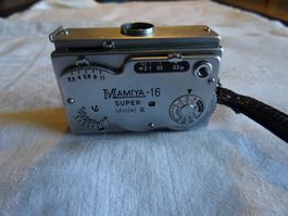 Minikamera Mamiya - 16, Super.