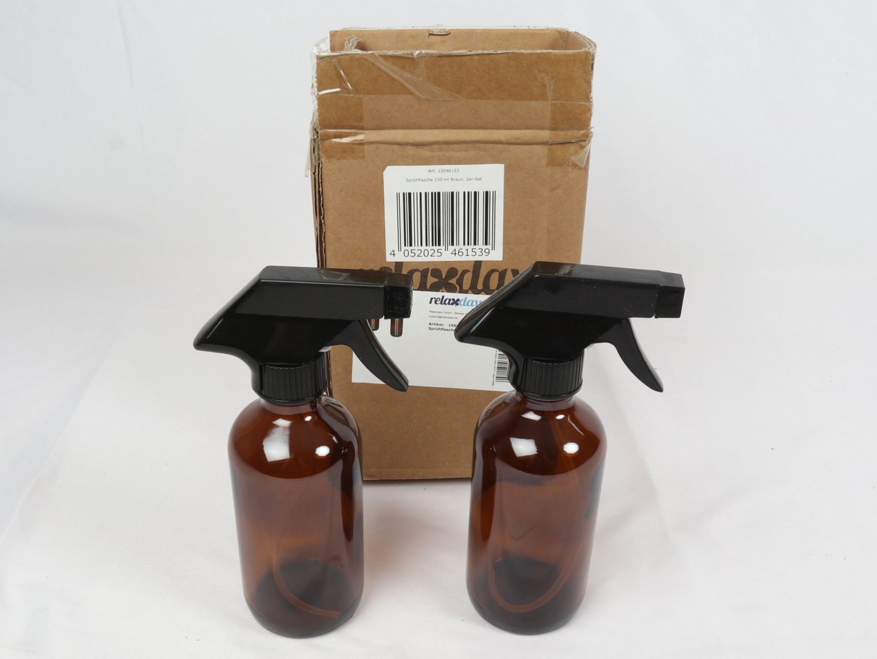Altro per la casa: RELAXDAYS Sprühflasche 230ml braun, 2er-Set – Nuovo (secondo la descrizione) da Steinen venduto da Restwert_Steinen