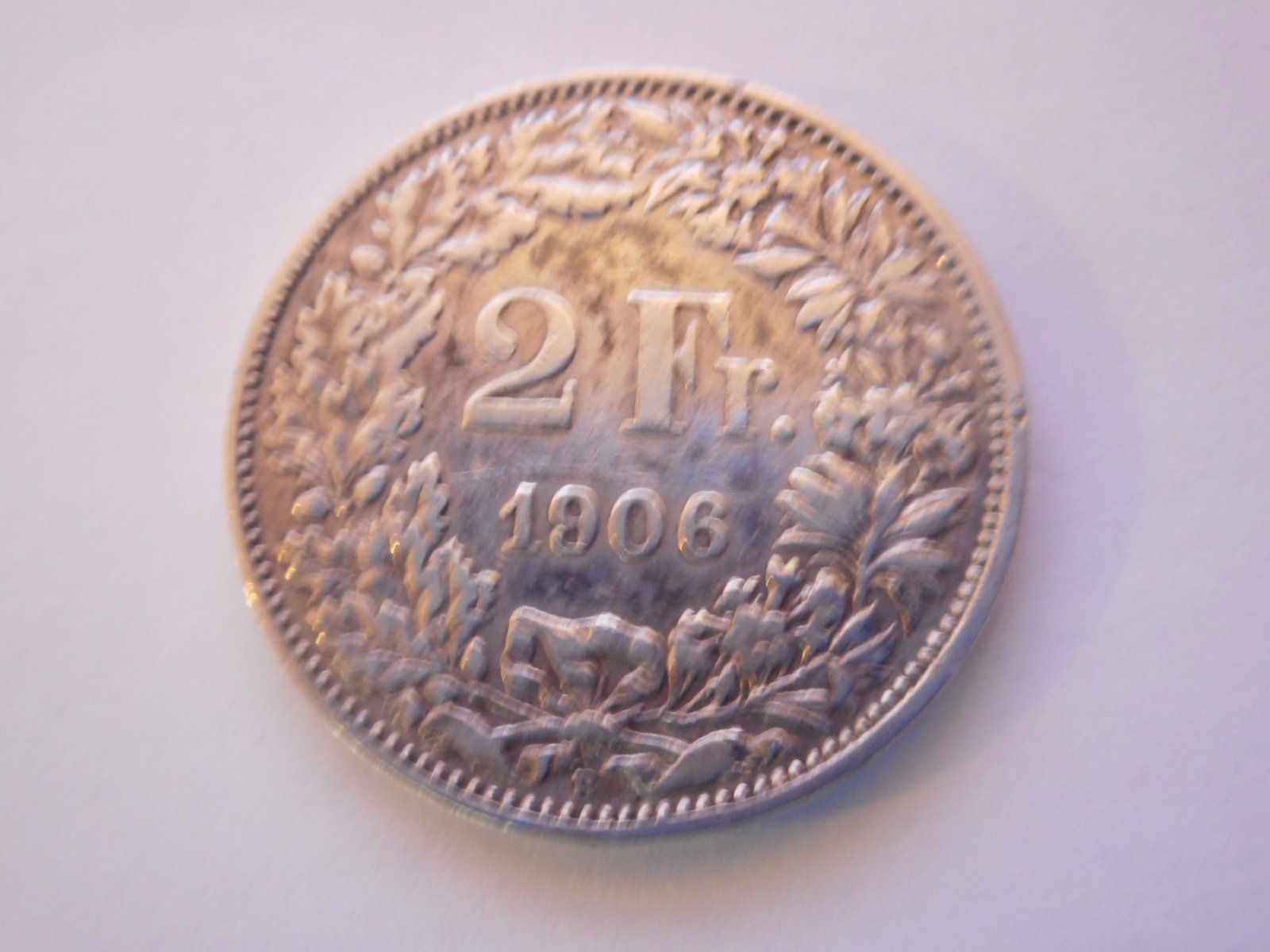 Tutti le monete: 2 Fr. 1906 silber – Usato da Kriegstetten venduto da pizlad2010 1