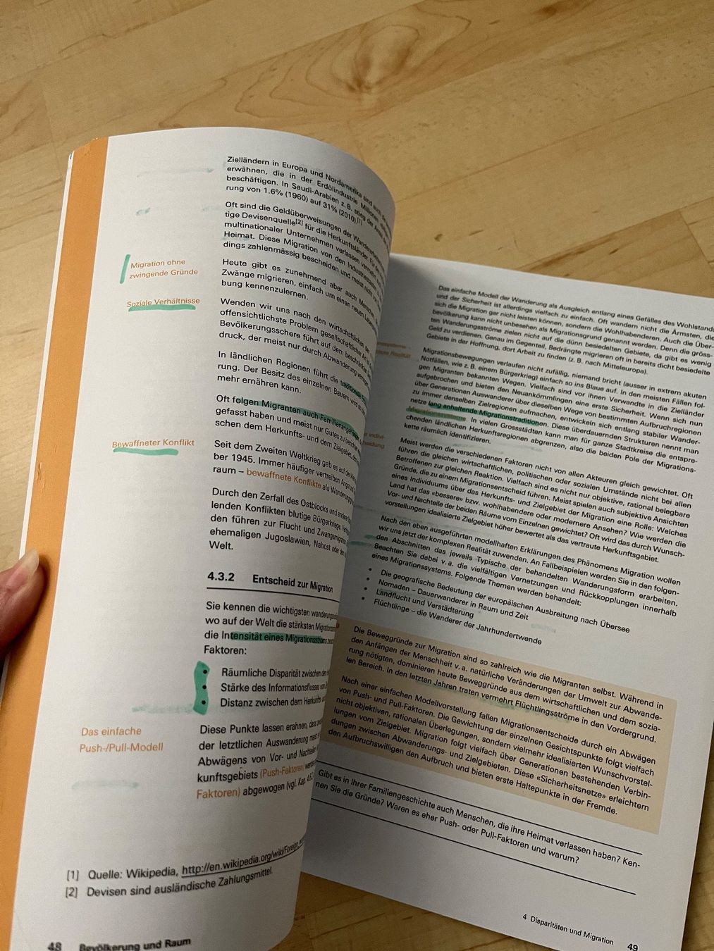 Libri: Bevölkerung und Raum – Usato da Lenzburg venduto da eljare 1