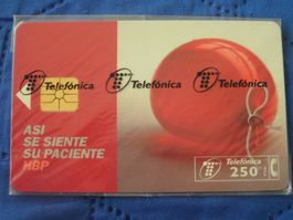 Telefonkarte Telefonica Abbott Urologia gebraucht