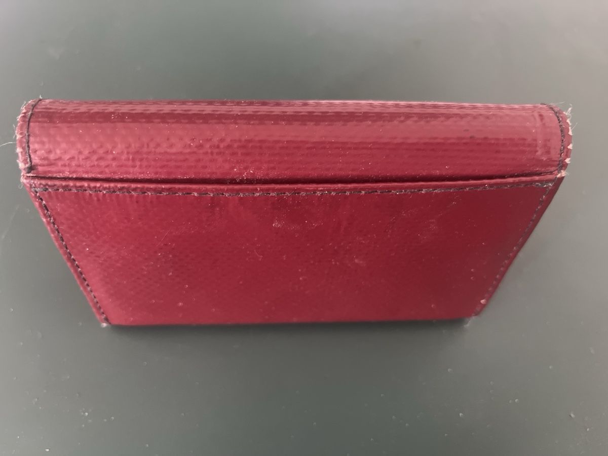 Freitag Portafogli: Freitag Portemonnaie dunkelrot-blau – Usato da Allschwil venduto da mpant02 3