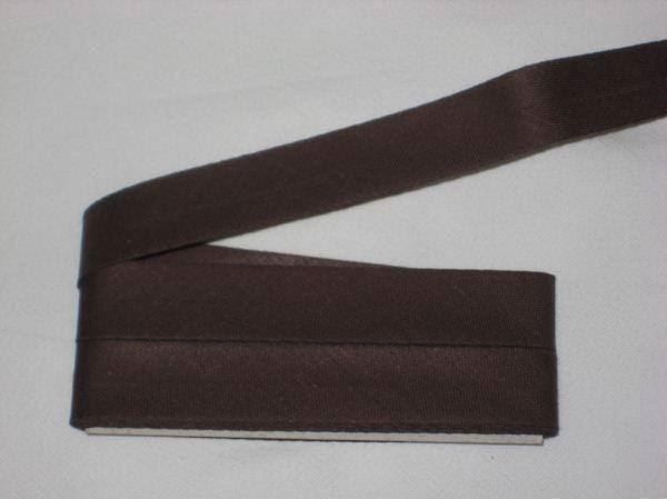 Dekobänder: Schrägband dunkelbraun 2cm /1cm breit – Neu und originalverpackt aus Füllinsdorf von Schlupp