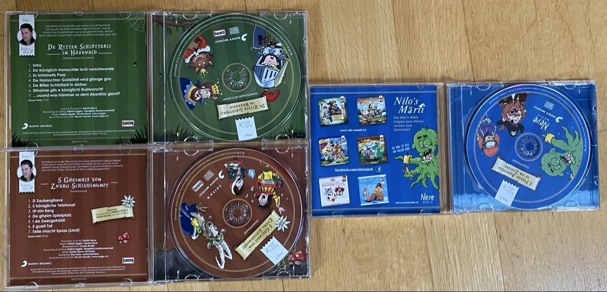 CD: 3 Kinder-CD‘s – Nuovo (secondo la descrizione) da Zürich venduto da sar_8qrc 1