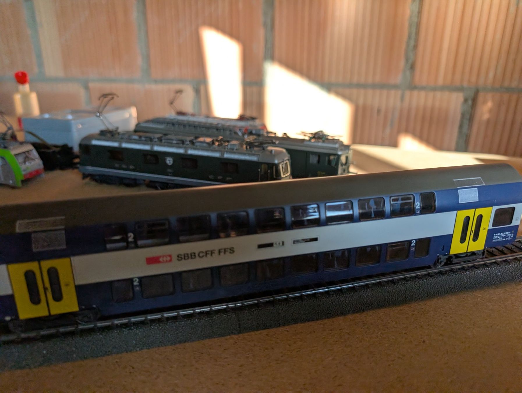Märklin Modellini di ferrovie: Märklin 28505 SBB Doppelstockwagen – Usato da Steffisburg venduto da Narzisse 1