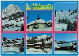 La Lécherette - 6 Bild AK Restaurant + Skilift