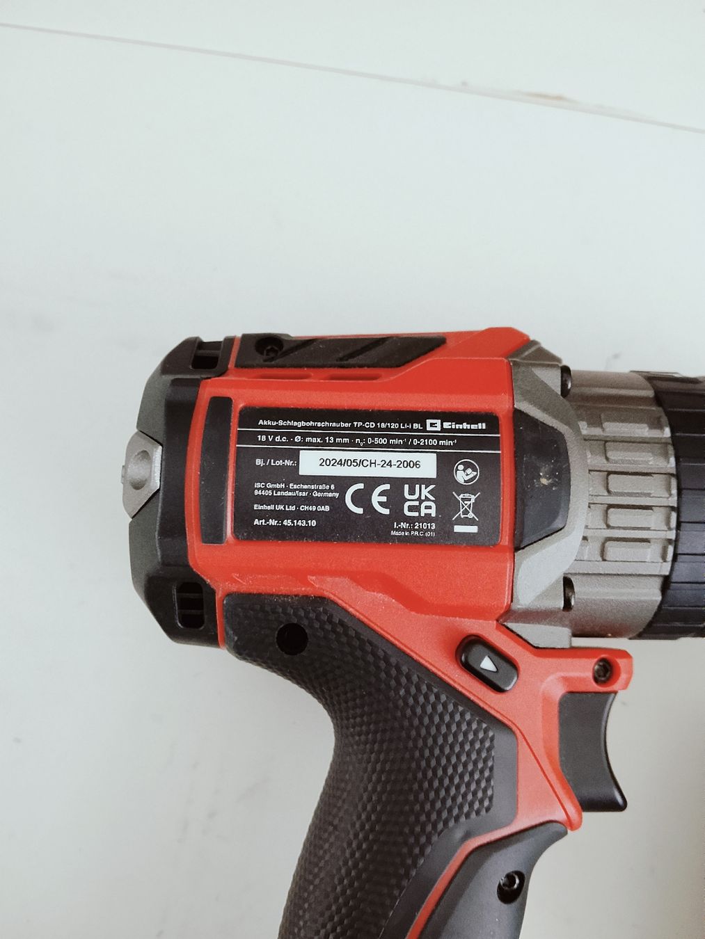 Einhell Trapani: Neuer Einhell Professional Akku Schlag bohrschrauber – Nuovo (secondo la descrizione) da Biel/Bienne venduto da Vintage-timearts 4