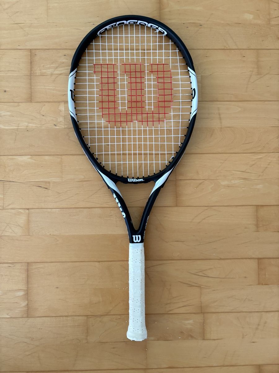 Wilson Racchette: Wilson Tennisschläger Modell Federer Team 105 – Usato da Reichenburg venduto da jonesmann