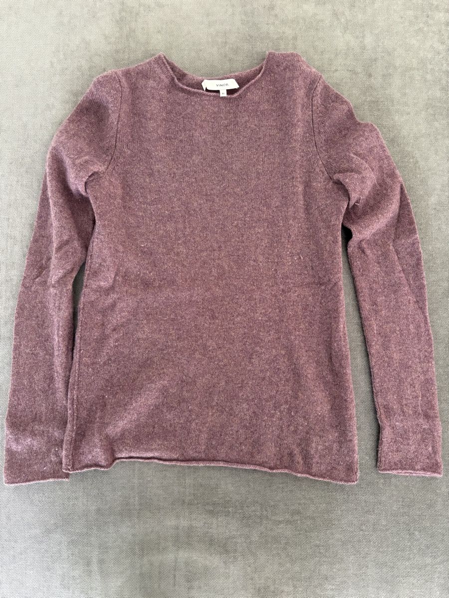 Pulls & Sweat-shirts: Vince Kaschmir Pullover XS, Lila – D'occasion à Wimmis par rimnakit