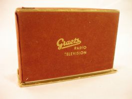 GRAETZ RADIO TELEVISION KARTENSPIEL