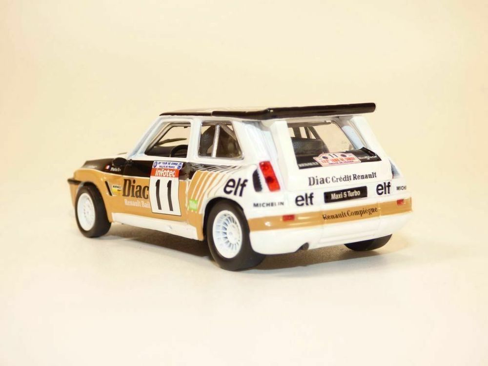 Renault 5 Maxi Turbo #11 Rallye Tour de Corse 1986 Chatriot (Neu und ...