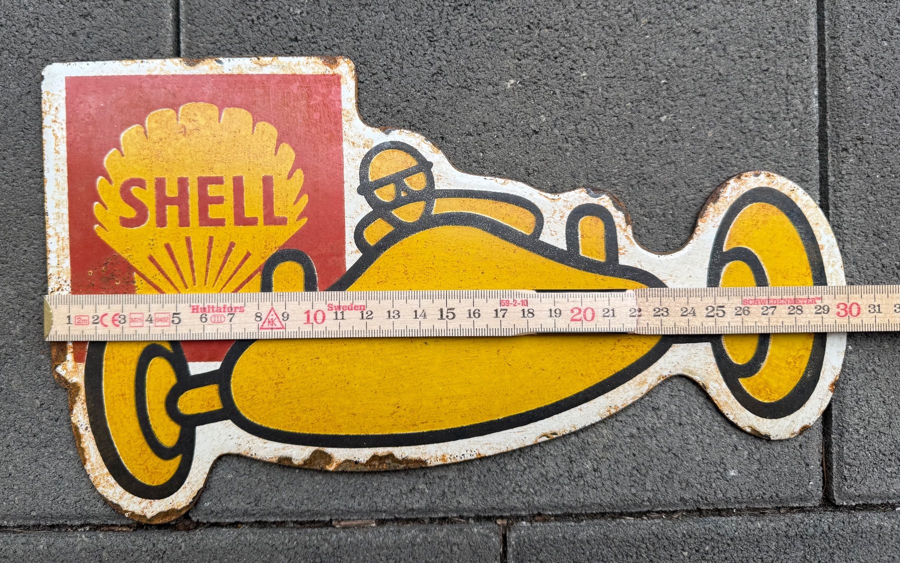 Shell Ecriteaux: Shell Email Schild / Emaille Schild – D'occasion à Bremgarten b. Bern par Vancouver16 3