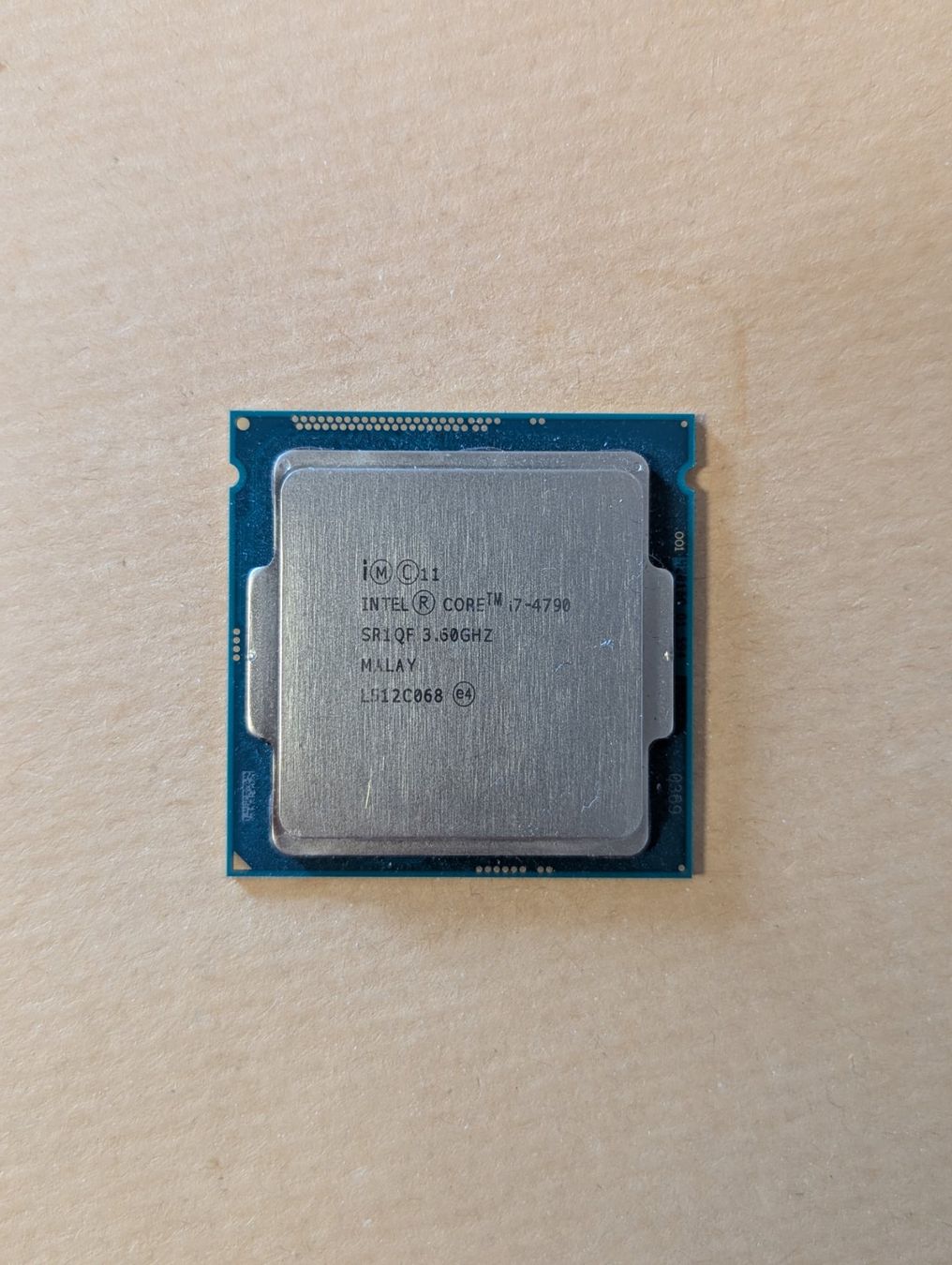 Intel Componenti elettronici: CPU Intel i7-4790 3.6Ghz LGA1150 – Usato da Winterthur venduto da cradusie