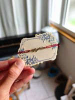 Bracelet fait main "Mom" en acier