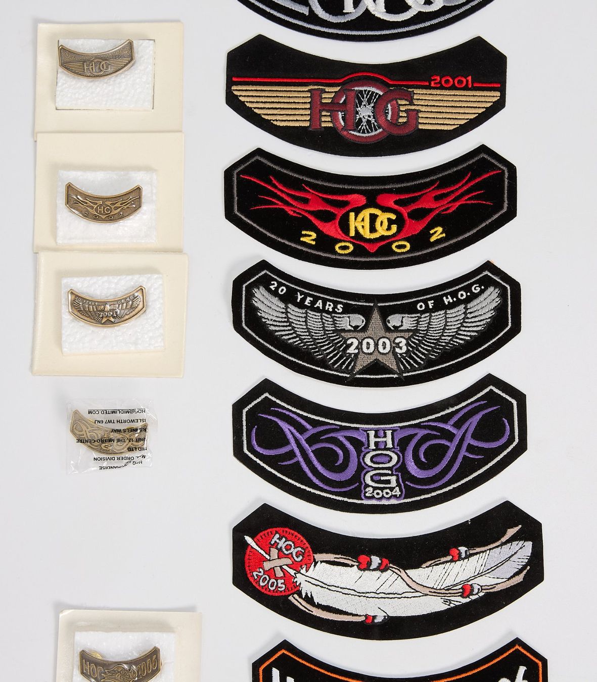 Toppe: Harley Davidson PIN und Sticker Sammlung – Nuovo (secondo la descrizione) da Niederrohrdorf venduto da Dmike 2