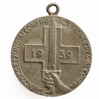 Medaille Militär 1939 Grenzbesetzung / Aux Frontieres