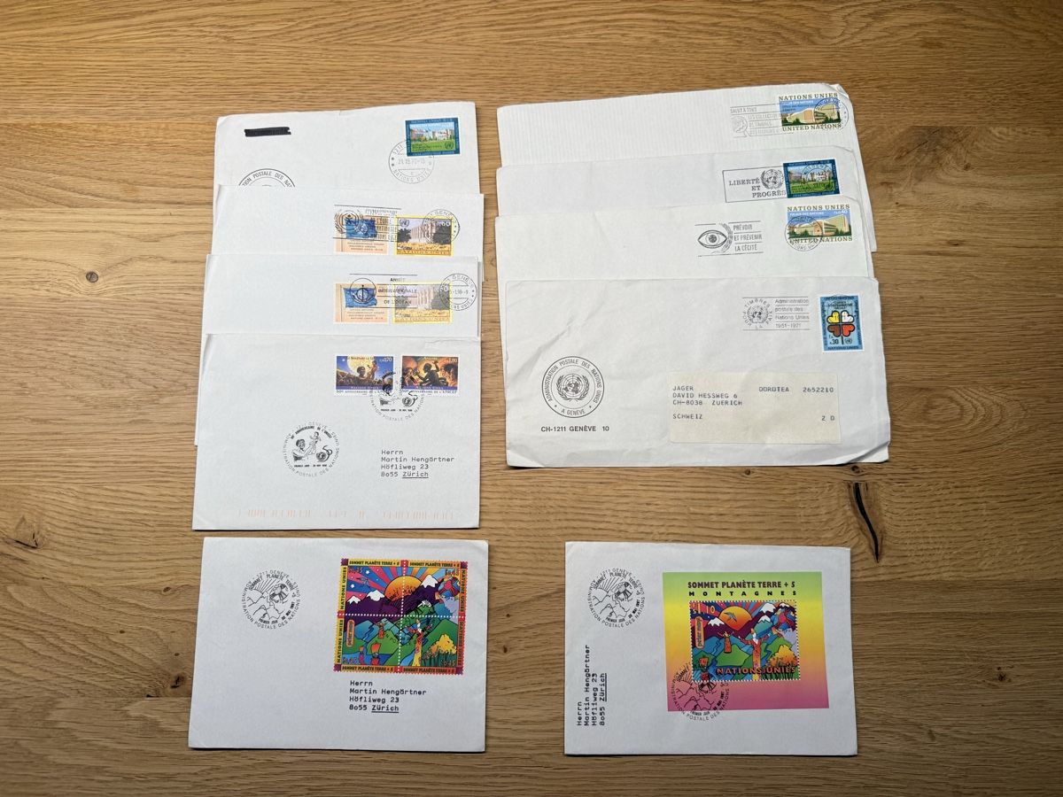 Tutti i francobolli: Briefmarken Vereinte Nationen – Usato da Steinhausen venduto da Qualifly2022 1
