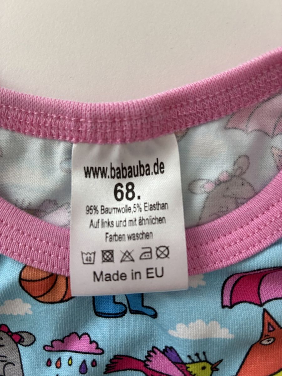 Unterwäsche: Body Grösse 68 von Babauba – Neu (gemäss Beschreibung) aus Wahlen b. Laufen von sabichrabi 1